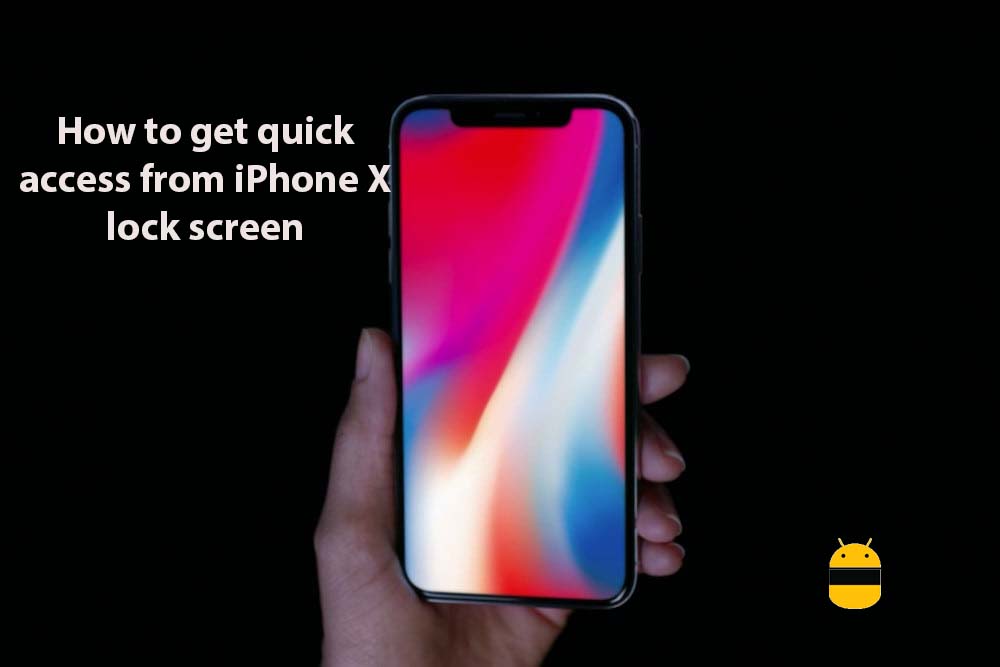 Как получить быстрый доступ с экрана блокировки iPhone X