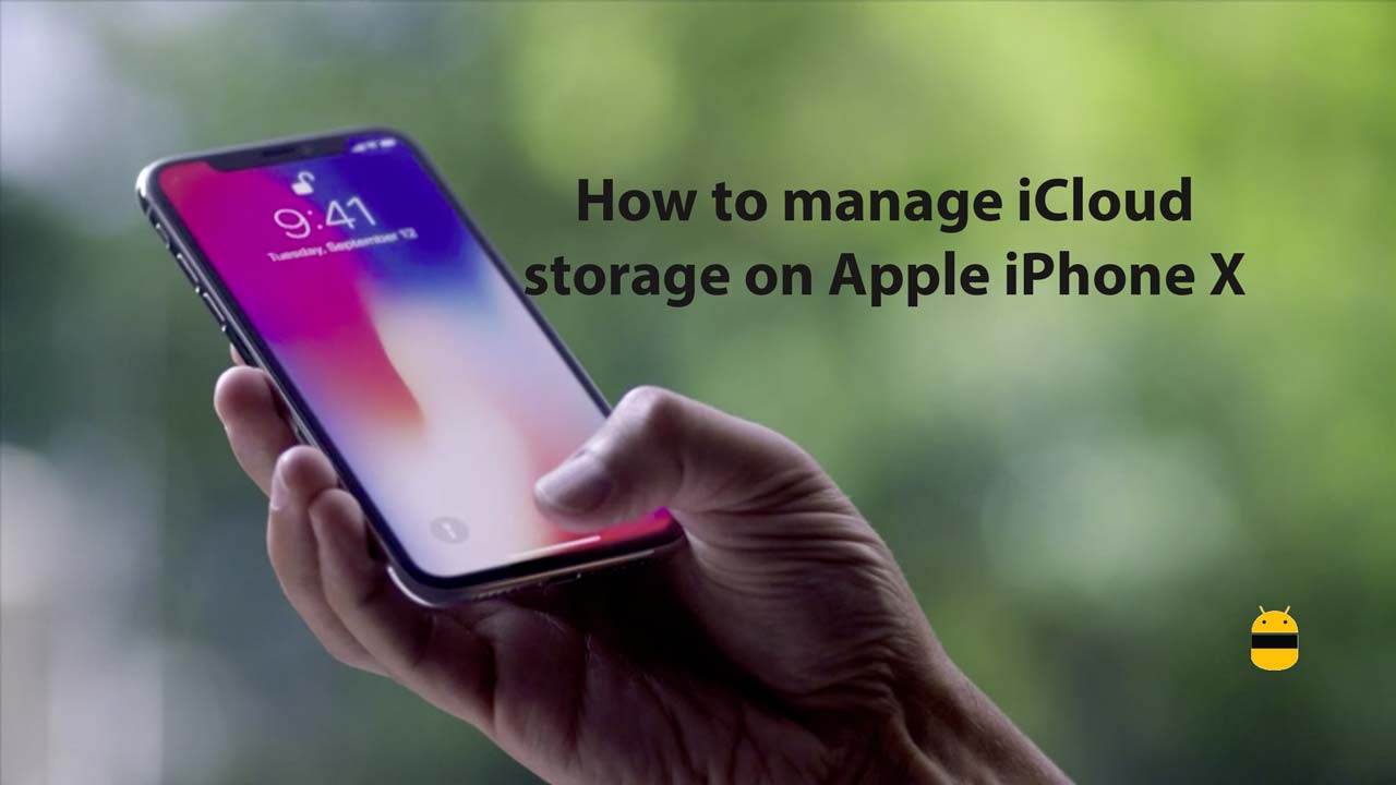 How to manage iCloud storage on Apple iPhone X