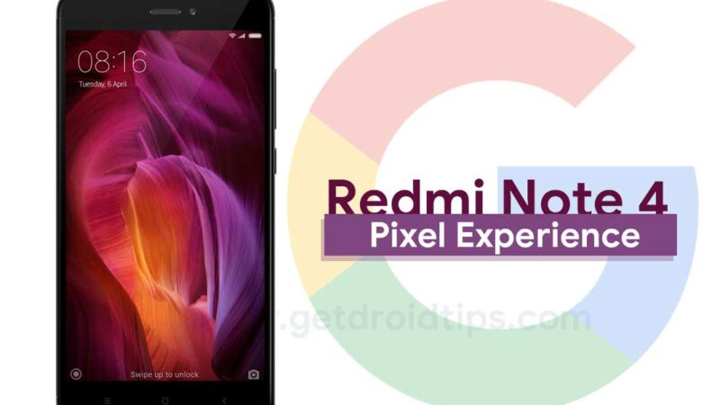 Update Android 8.1 Oreo based Pixel Experience ROM on Redmi Note 4 (mido)