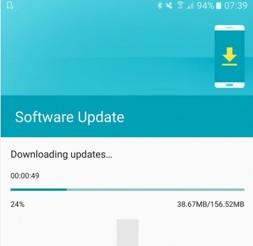 Samsung Software update