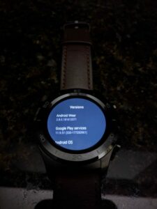 Android Wear 2.8 on Huawei Watch 2