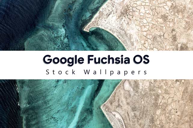 Download Google Fuchsia OS stock wallpapers