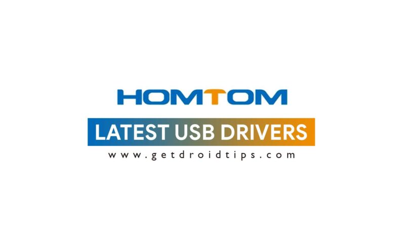Download latest HomTom USB drivers and installation guide
