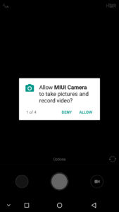 MIUI Stock Camera APK Permissions