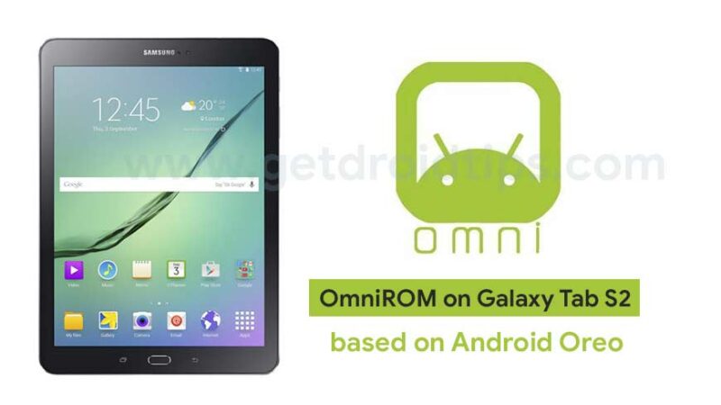Update OmniROM on Galaxy Tab S2 based on Android 8.1 Oreo