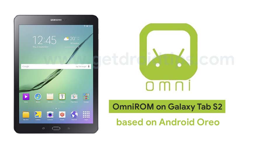 Update OmniROM on Galaxy Tab S2 based on Android 8.1 Oreo