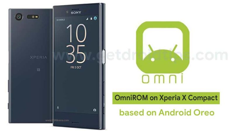 Update OmniROM on Sony Xperia X Compact based on Android 8.1 Oreo