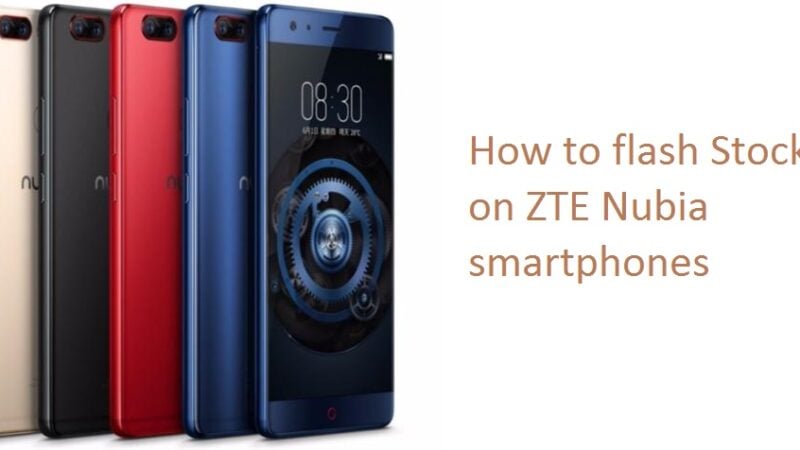 Flash Stock ROM using SD Card on ZTE Nubia smartphones