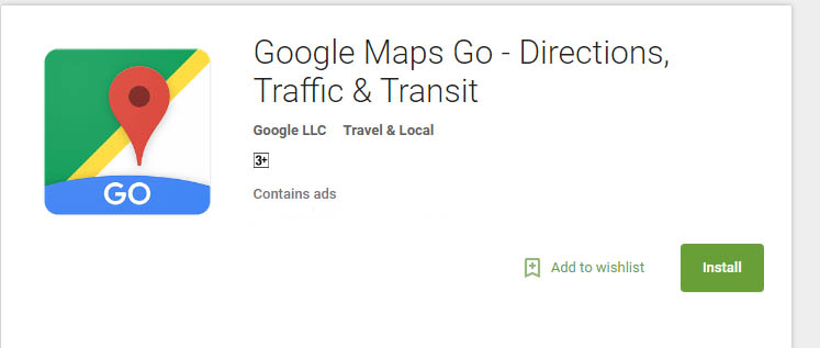 Google Maps Go