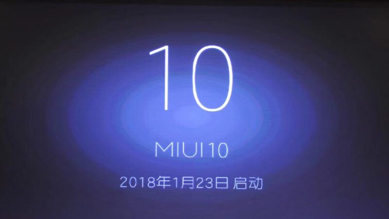 list of MIUI 10 supported devices