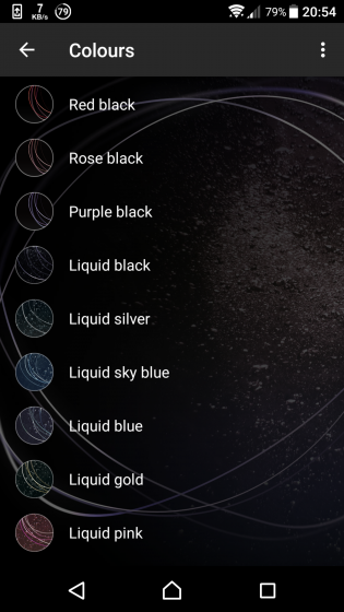 Xperia XA2 Loops stock Wallpapers