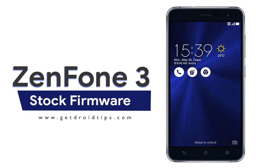 Asus Zenfone 3 Stock Firmware Collections [Back To Stock ROM]