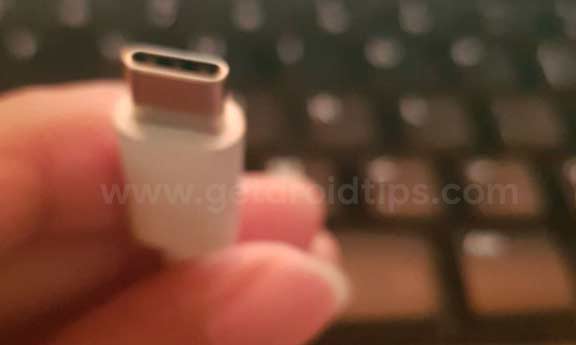 Clean the charging port