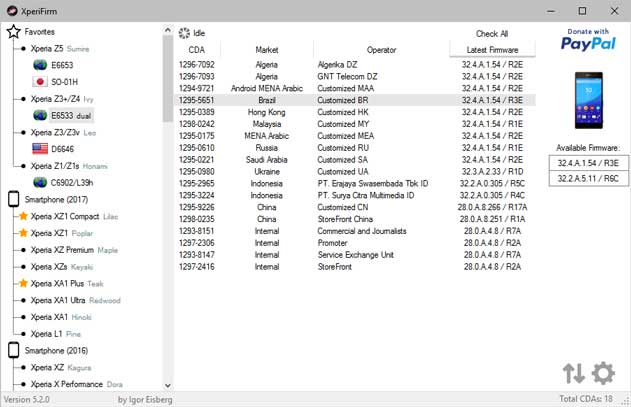 How To Create Own Ftf Firmware Files Using Xperifirm And Flashtool