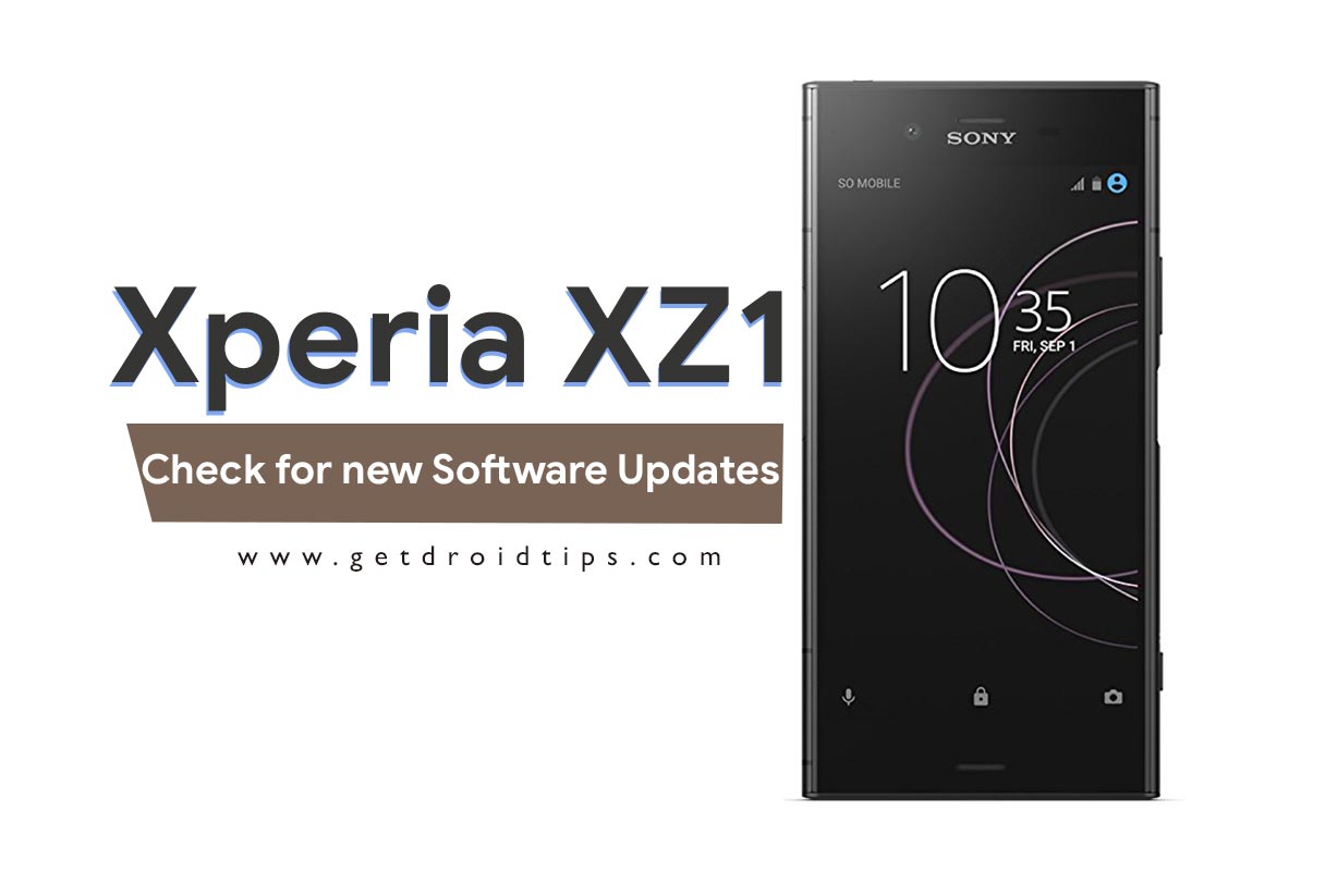 How to Check for new Software Updates on Sony Xperia XZ1