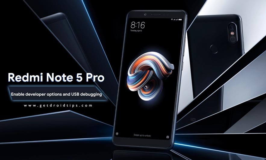 How to enable developer options and USB debugging on Redmi Note 5 Pro