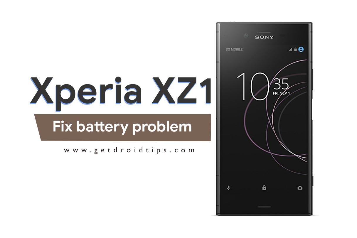 How to fix Sony Xperia XZ1 battery problem