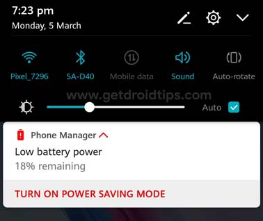 Huawei Battery Low Problem