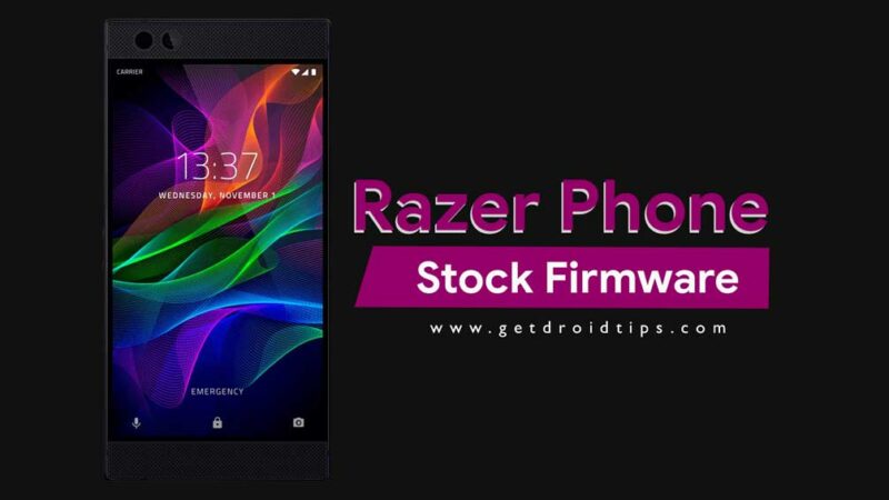 Razer Phone Stock Firmware Collections