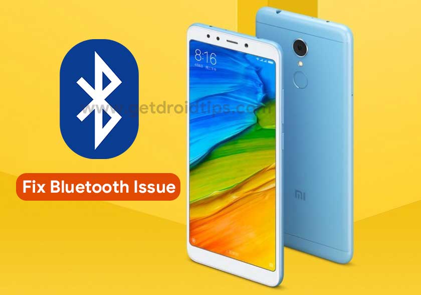 redmi 5 bluetooth problem