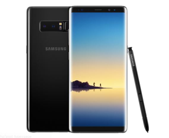 note 8 android 10