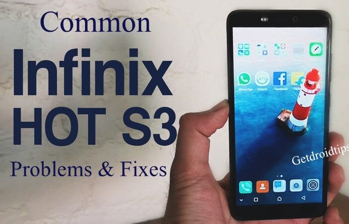 common Infinix Hot S3 problems and fixes