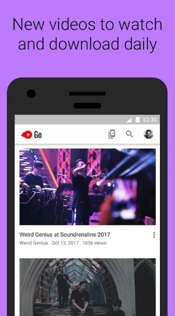 Youtube Go App