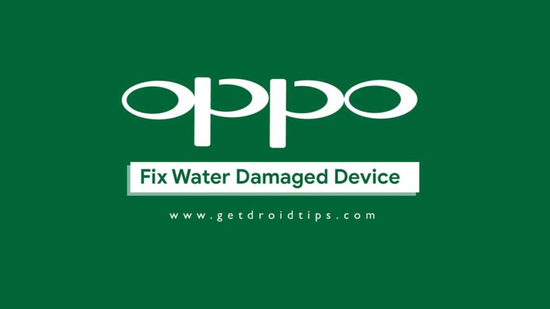 A Quick Guide to Fix OPPO water damaged smartphone.