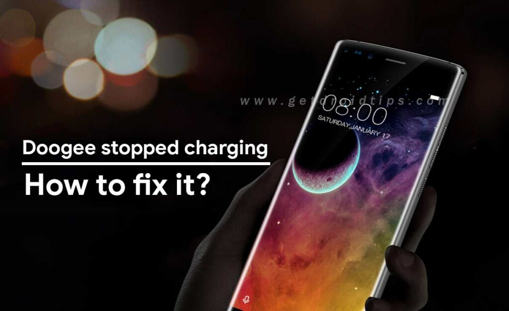 Doogee device stopped charging suddenly! How to fix it?