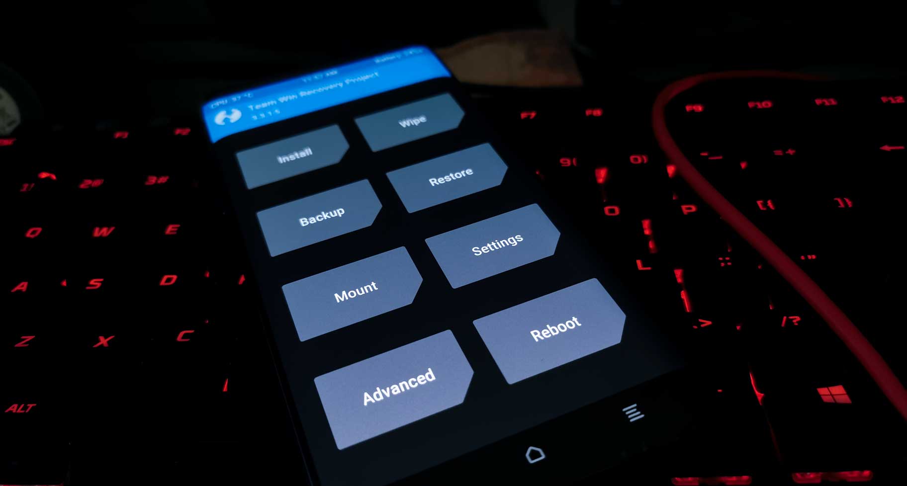 TWRP Phone Screenshot