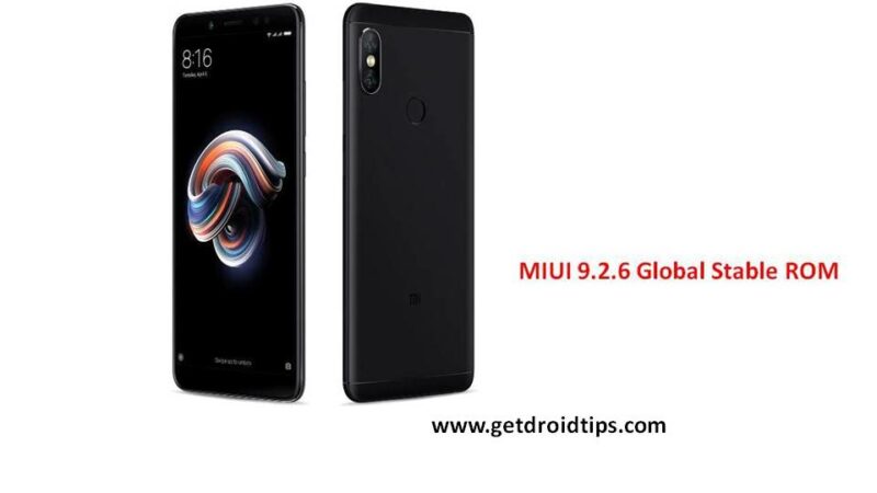MIUI 9.2.6.0 Global Stable ROM