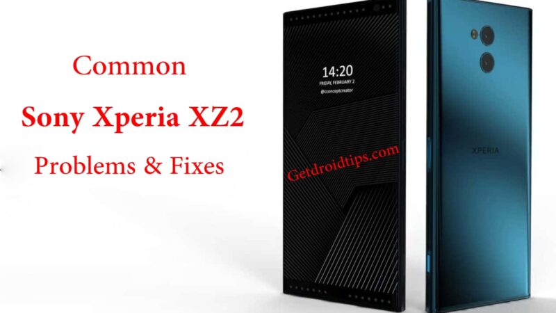 common Sony Xperia XZ2 problems and fixes