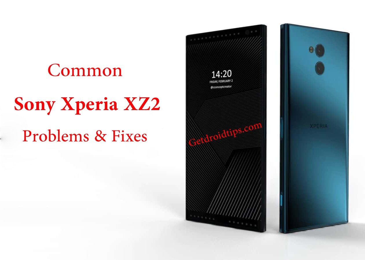 common Sony Xperia XZ2 problems and fixes