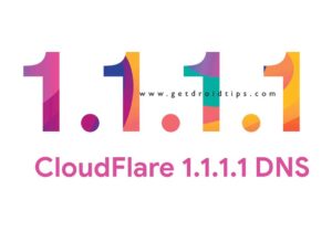 CloudFlare 1.1.1.1 DNS