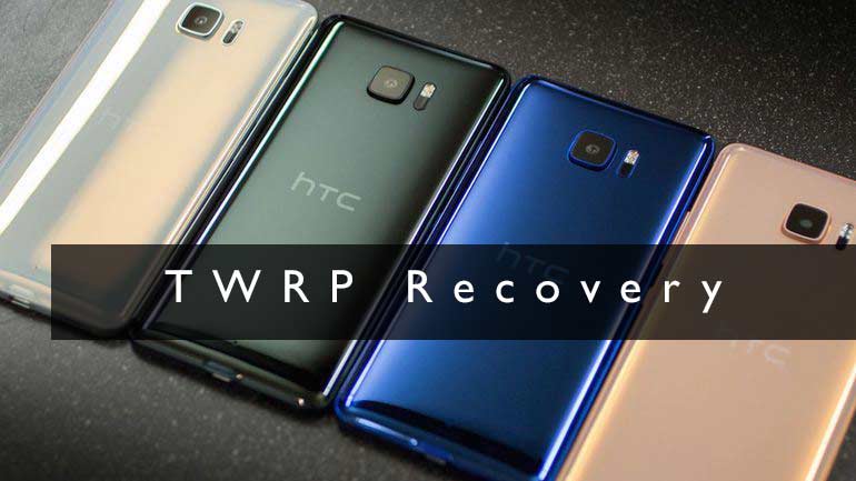 List of Supported TWRP Recovery for HTC Devices