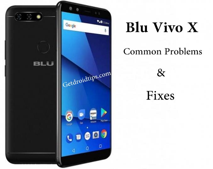 common Blu Vivo X problems and fixes
