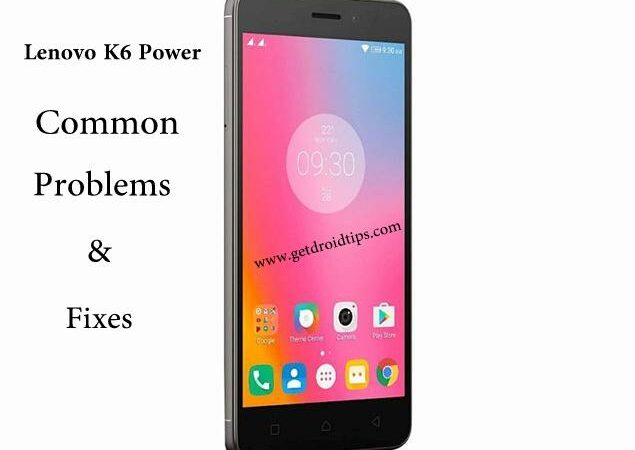 common Lenovo K6 Power problems and fixes