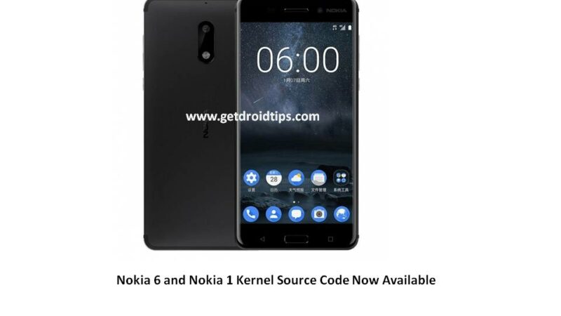 Nokia 6 Kernel Source Code