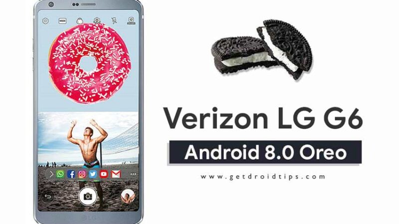 Download and Install vs98820a Android 8.0 Oreo on Verizon LG G6