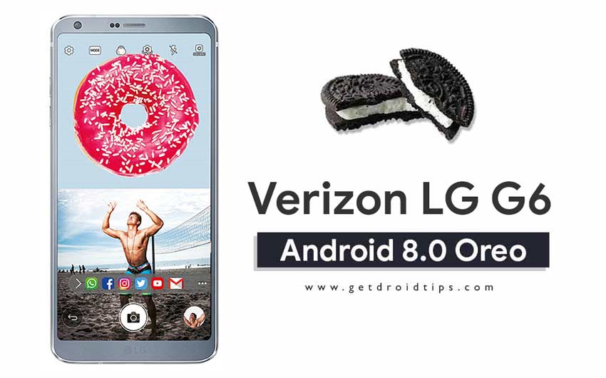 Download and Install vs98820a Android 8.0 Oreo on Verizon LG G6