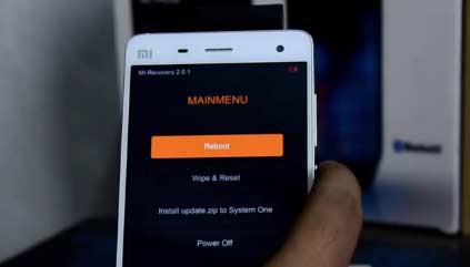 Hard Reset Xiaomi-Recovery