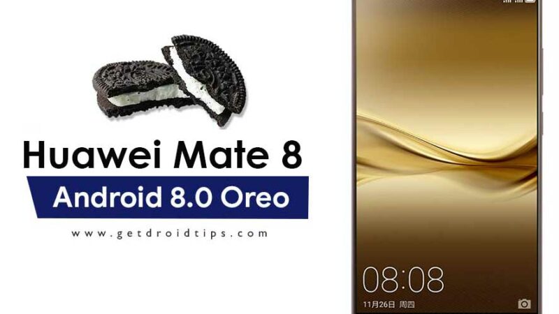 Huawei Mate 8 Oreo