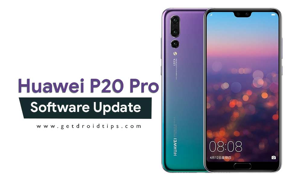 Install GPU Turbo Acceleration Update for Huawei P20 Pro with B152 [8.1 Oreo]