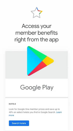 Install Google One App