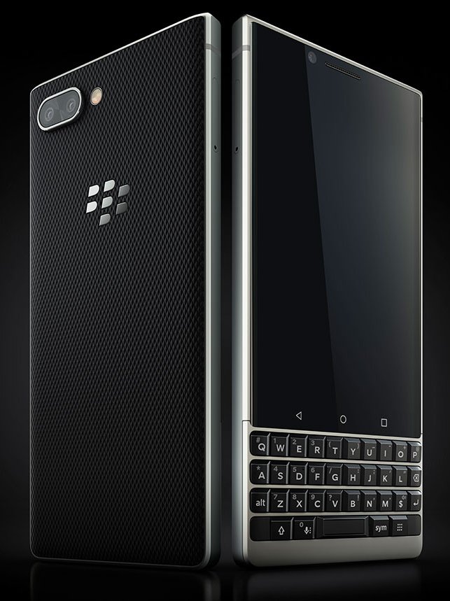 BlackBerry KEY2 official render