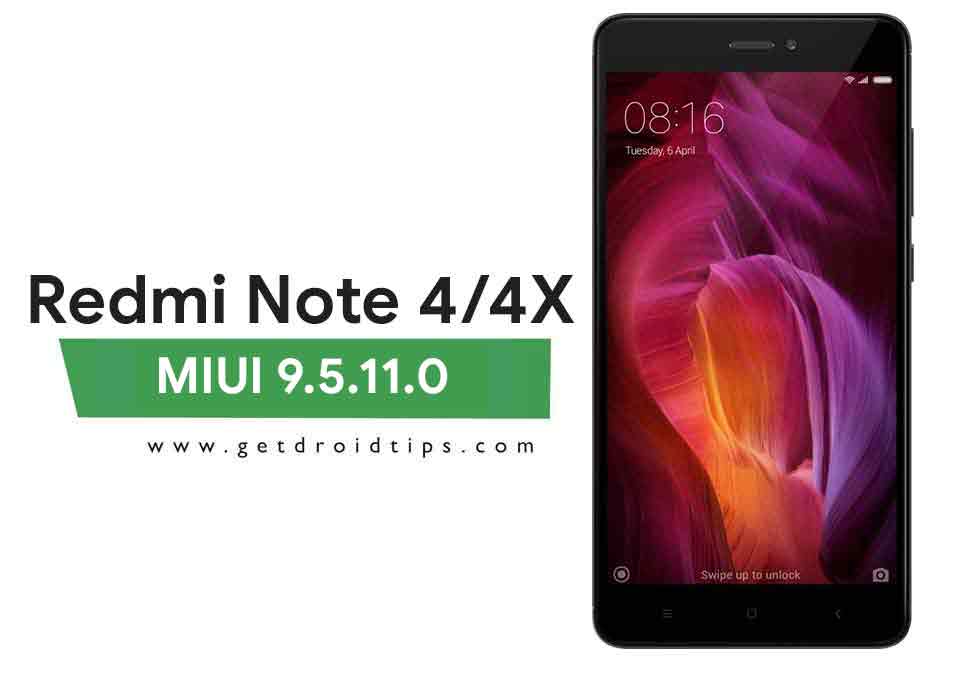 Download MIUI 9 5 11 0 Global Stable ROM on Redmi Note 4/4x