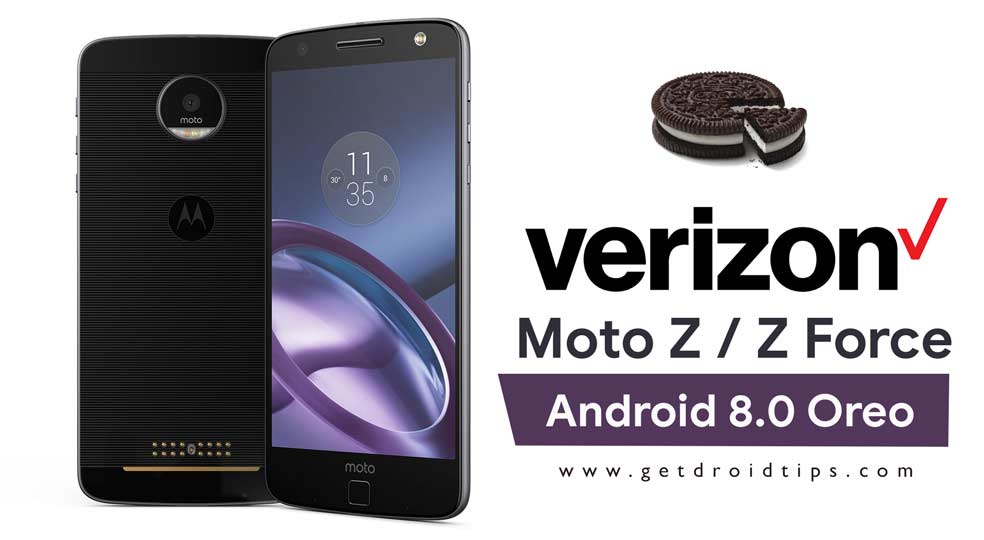 Download OCL27.76-69-4 Android Oreo for Verizon Moto Z and Z Force Droid