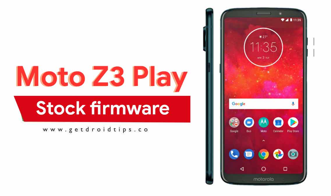 Download OPW28.70-22 Stock firmware for Moto Z3 Play [Restore / Unbrick]