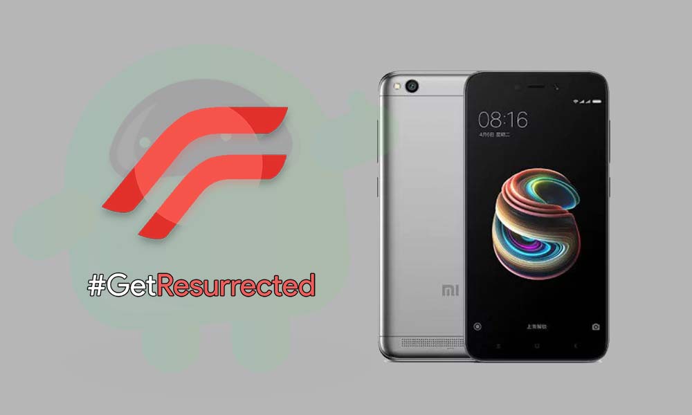 Download and Install Resurrection Remix on Redmi 5A