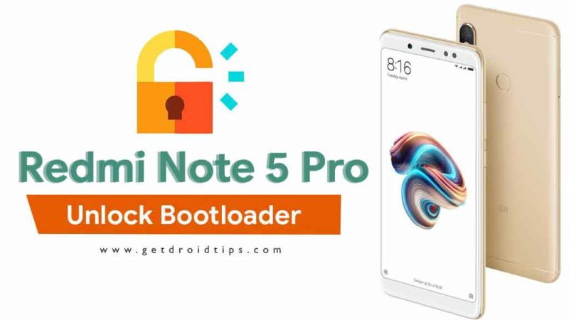 How To Unlock Bootloader On Redmi Note 5 Pro